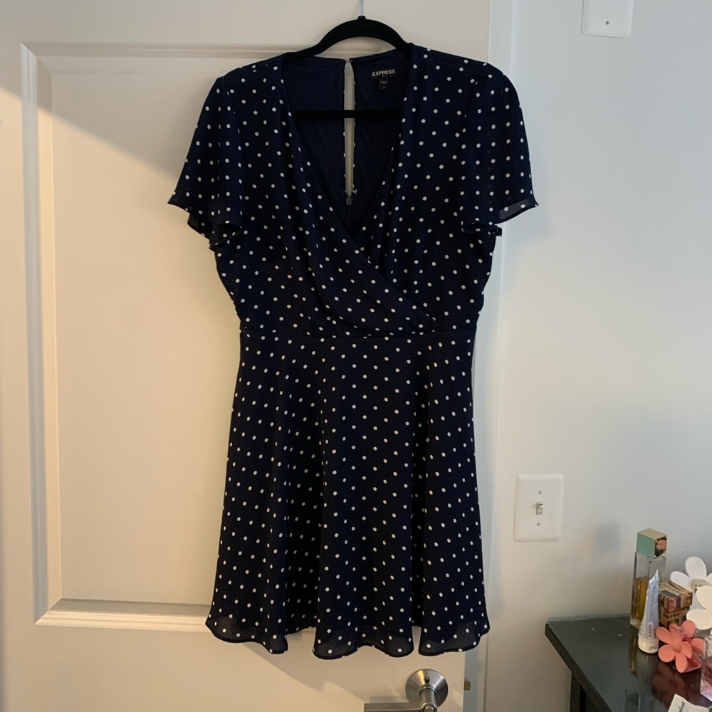 Navy Express Dress